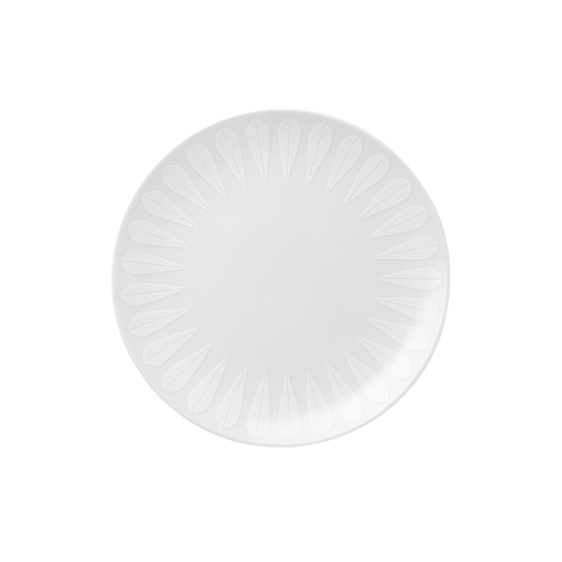 Lotus Plate | White