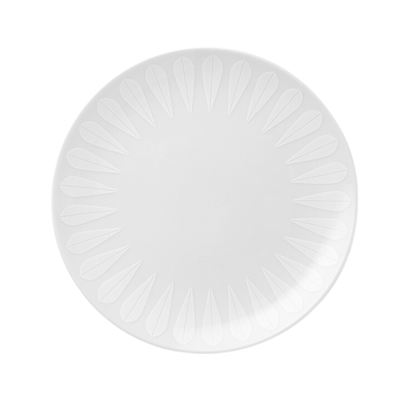 Lotus Plate | White