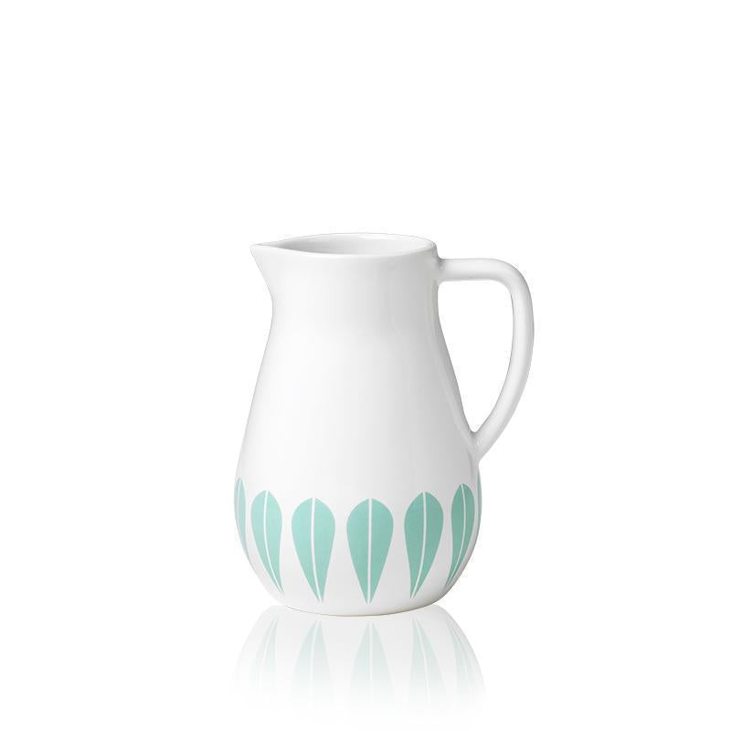 Lucie Kaas, ARNE CLAUSEN COLLECTION, Lotus Creamer | White, Mint Green, Sugar Bowls & Creamers