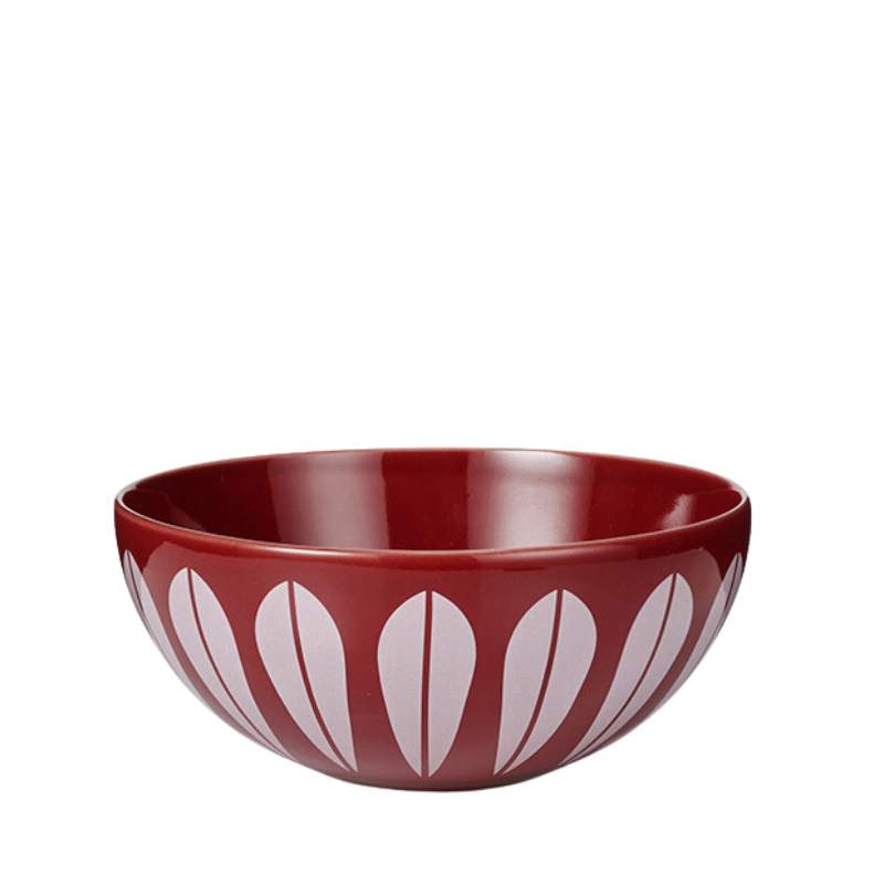 Lotus Bowl | Red, White