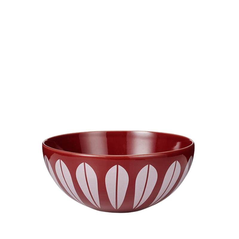 Lotus Bowl | Red, White