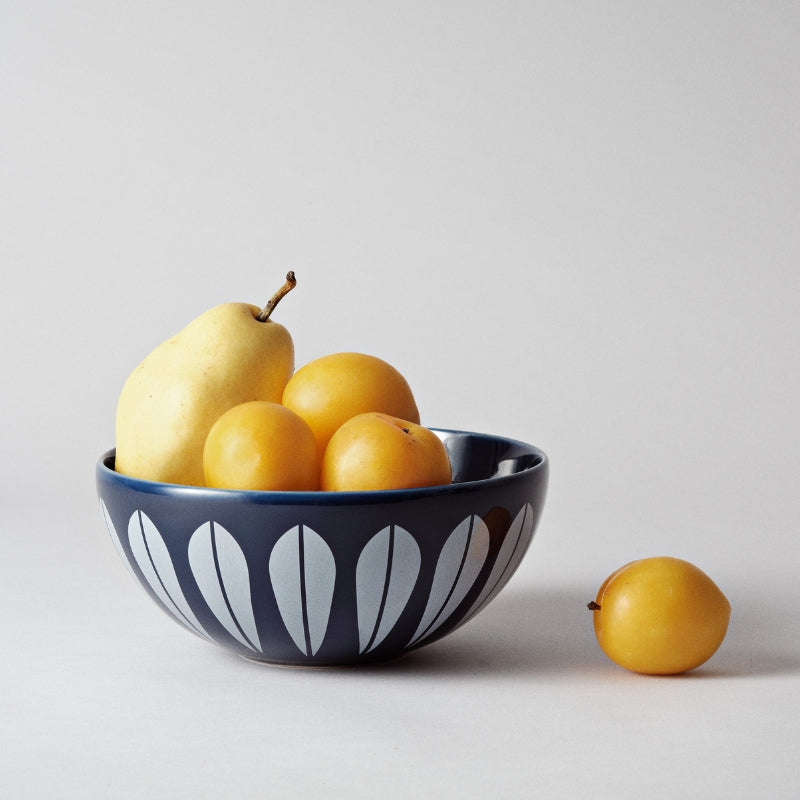 Blue and White Medium Fruit Bowl