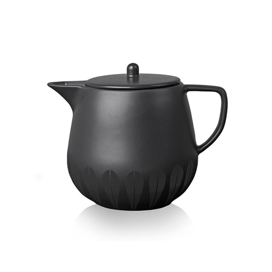 Lucie Kaas, ARNE CLAUSEN COLLECTION, Lotus Tea Pot | Black, Tableware