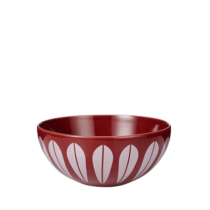 Lotus Bowl | Red, White